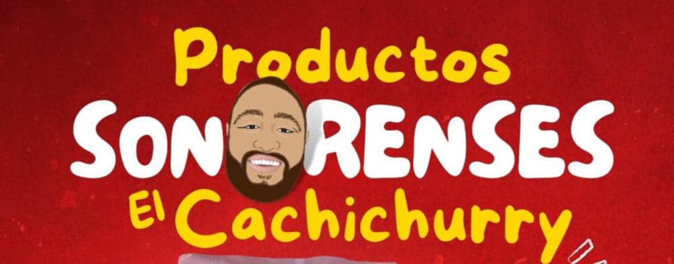 Cristian Cachichurry con sus productos